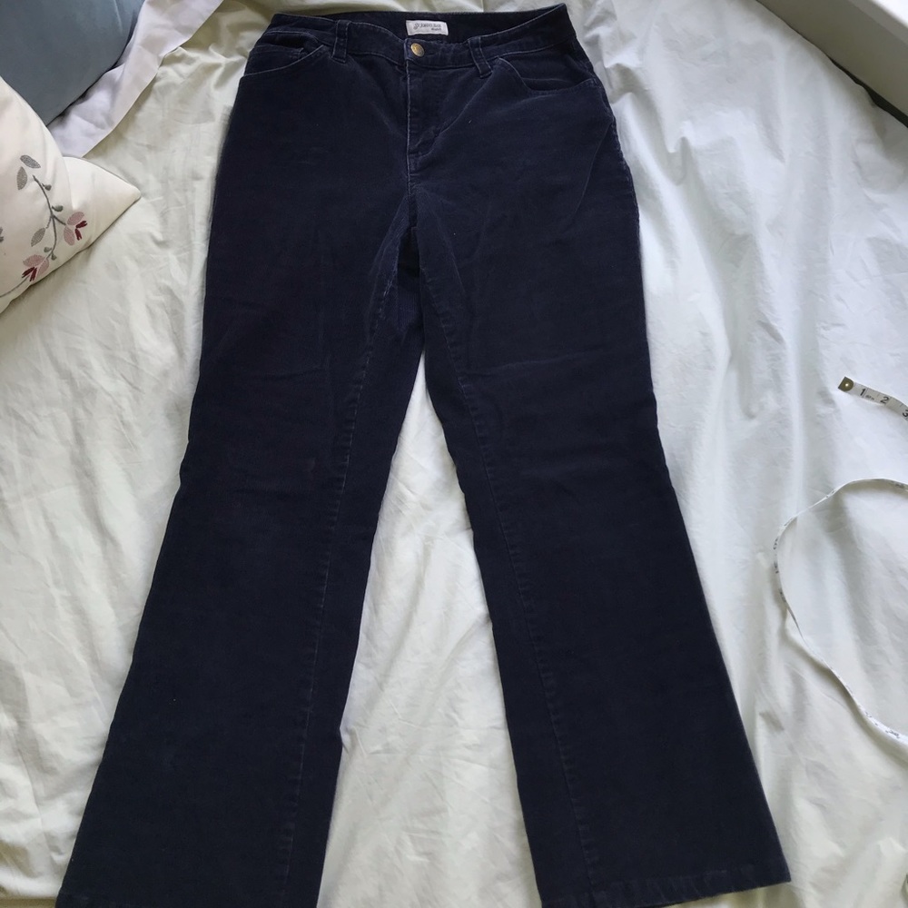 Blue Corduroy Pants St John’s Bay